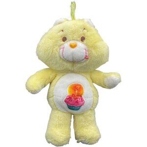 12” 1983 Care Bear Birthday Kenner Vtg Cupcake Yellow Plush 80s Stuffed Animal